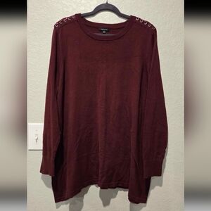Maroon Sweater - 3X